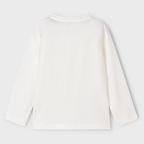 〈mayoral〉Lenticular Print top (white) ※KIDS