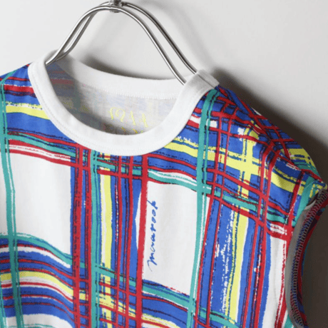 〈MAAROOK〉Brush Check Print Jersey Dress ※BABY/KIDS/JUNIOR