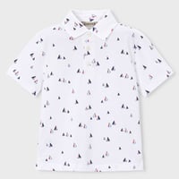 〈mayoral〉Yacht pattern polo shirt ※KIDS