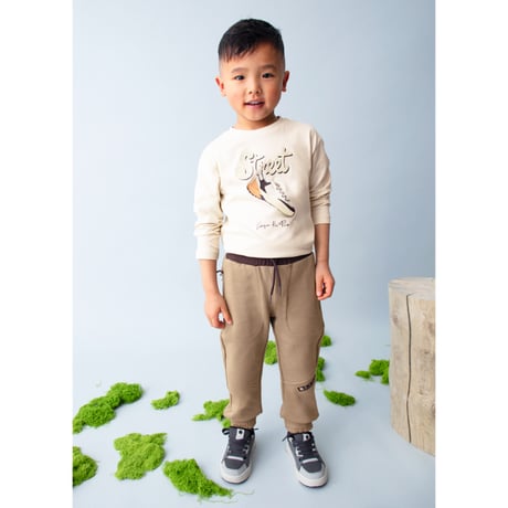 〈mayoral〉jersey pants (beige) ※KIDS