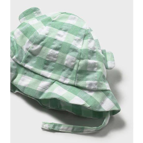 〈mayoral〉Eared hat, T-shirt and pants set  (green) ※BABY
