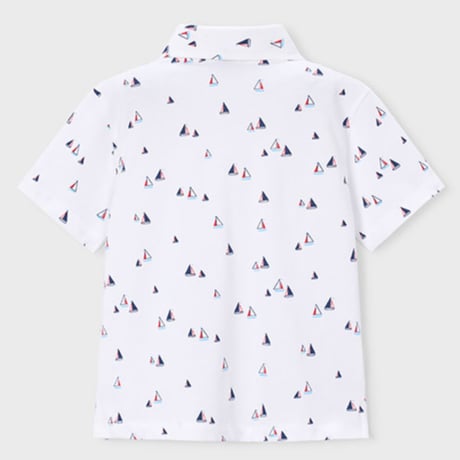 〈mayoral〉Yacht pattern polo shirt ※KIDS