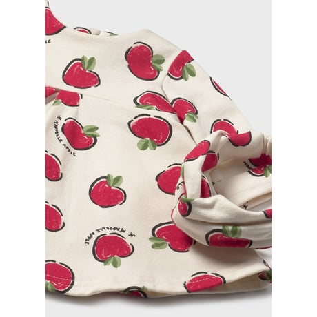 〈mayoral〉Headband and apple dress set (red) ※BABY