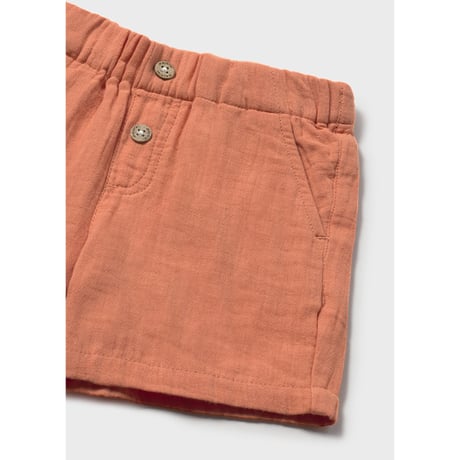 〈mayoral〉Gauze shorts (terracotta) ※BABY