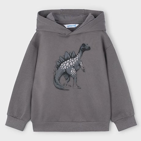 〈mayoral〉dinosaur print hoodie (gray) ※KIDS