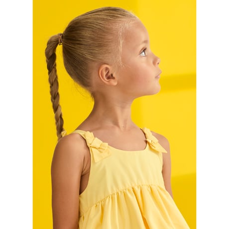 〈Abel&Lula〉Summer dress (lemon yellow) ※KIDS&JUNIOR