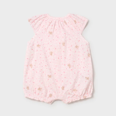 〈mayoral〉floral print romper  (pink) ※BABY