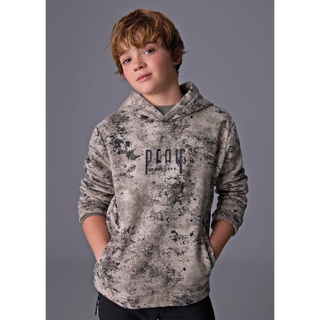 〈mayoral〉Fleece-lined hoodie ※JUNIOR