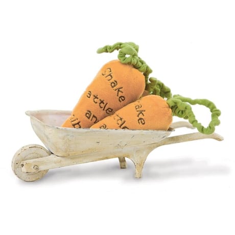 〈Bunnies By The Bay〉"Carrot" rattle (Orange)