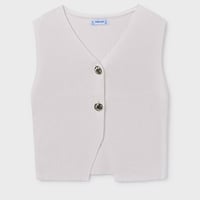 〈mayoral〉Knit Jire (white) ※JUNIOR