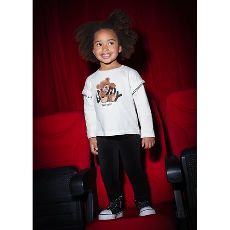 〈mayoral〉velort leggings (black) ※KIDS