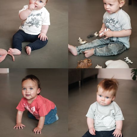 〈LION of LEISURE〉"Bunny" t-shirts (Green) ※BABY