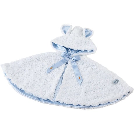 〈Bunnies By The Bay〉poncho (Blue)