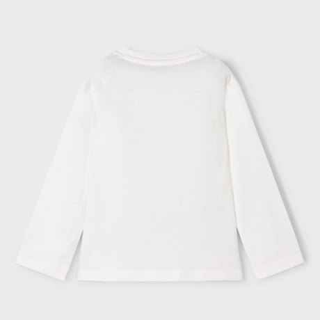 〈mayoral〉"M” logo print tops (white) ※KIDS