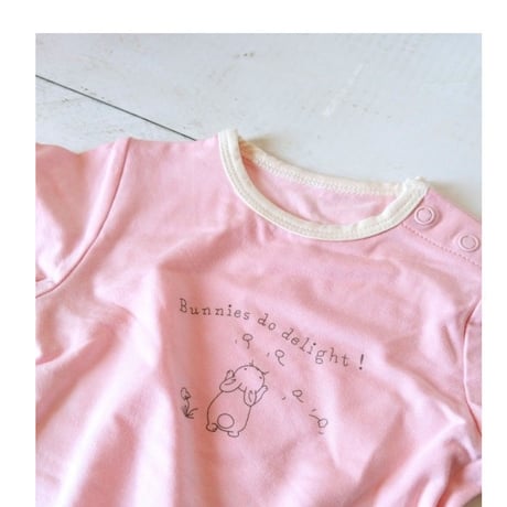 〈Bunnies By The Bay〉body suit (Pink)