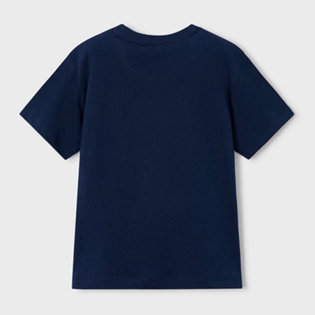 〈mayoral〉soccer ball print T-shirt (navy) ※KIDS