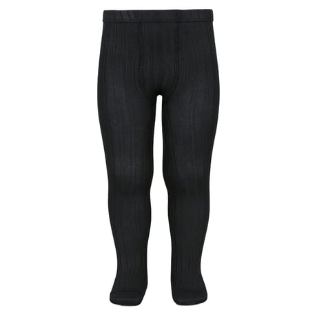 〈Condor〉Rib Tights (Negro)　NO.900