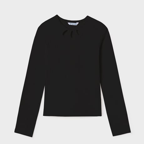 〈mayoral〉long sleeve tops (black) ※JUNIOR