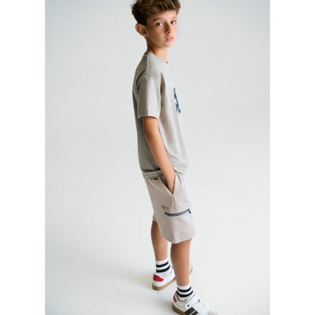 〈mayoral〉Jersey shorts (beige)※JUNIOR