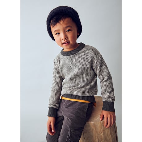 〈mayoral〉3 color sweater(gray) ※KIDS