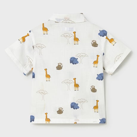〈mayoral〉Animal print shirt ※BABY