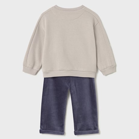 〈mayoral〉Pullover and pants set (blue) ※BABY