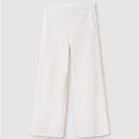 〈mayoral〉white long pants (White) ※JUNIOR