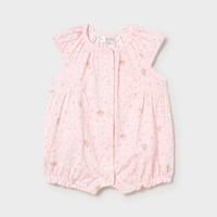 〈mayoral〉floral print romper  (pink) ※BABY