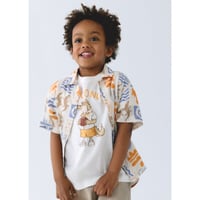 〈mayoral〉Lizard print shirt ※KIDS
