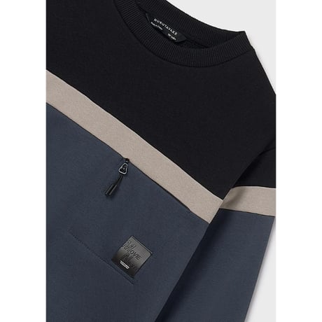 〈mayoral〉switching pullover (blue) ※JUNIOR