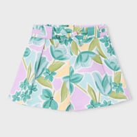 〈mayoral〉Botanical print shorts (blue) ※KIDS