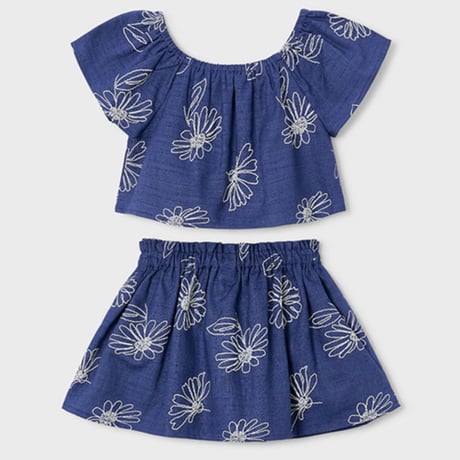 〈mayoral〉Blouse and skirt set ※KIDS