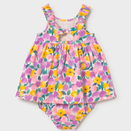 〈mayoral〉Blouse and bloomer set (flower) ※BABY