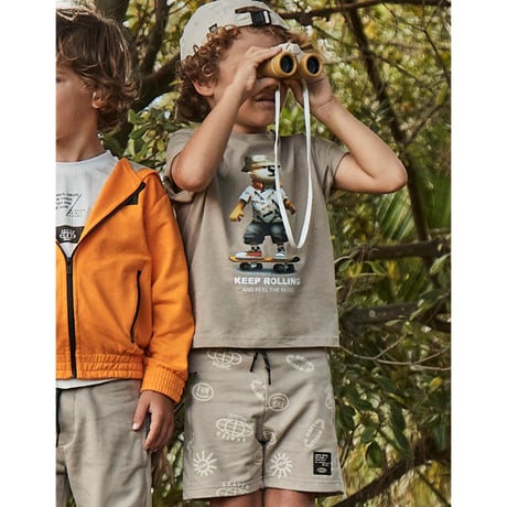〈mayoral〉Jersey shorts(beige) ※KIDS