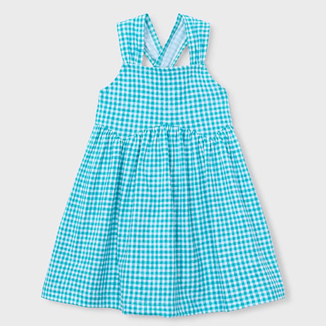 〈mayoral〉summer dress (blue) ※KIDS