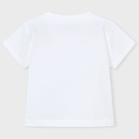〈mayoral〉Flower motif T-shirt (white) ※KIDS