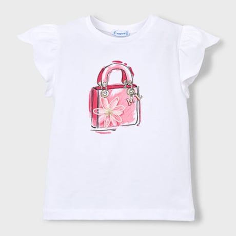 〈mayoral〉Bag T-shirt(pink) ※KIDS