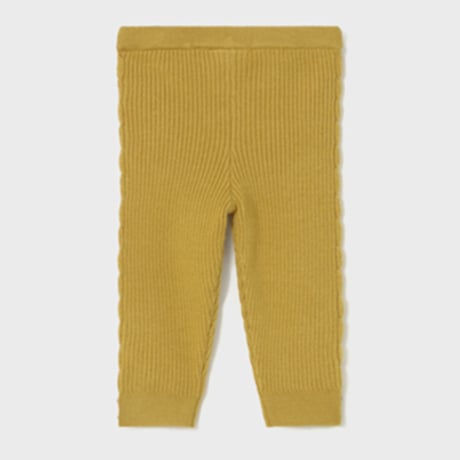 〈mayoral〉knit leggings (mustard) ※BABY