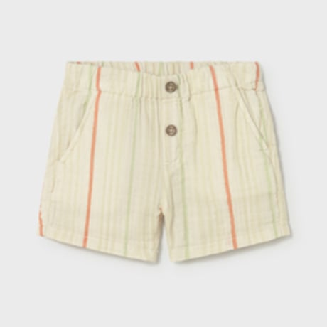 〈mayoral〉Gauze shorts (stripe) ※BABY
