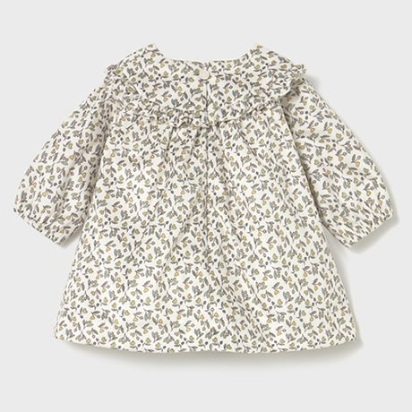 〈mayoral〉 Small floral print baby dress (yellow) ※BABY