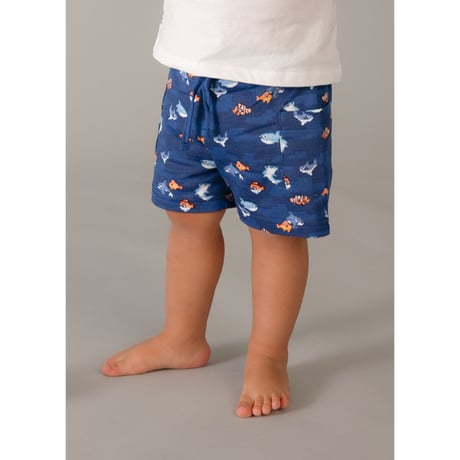 〈mayoral〉Submarine print T-shirt, pants and hat set ※BABY