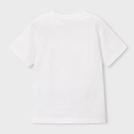 〈mayoral〉Shark print T-shirt (white) ※KIDS
