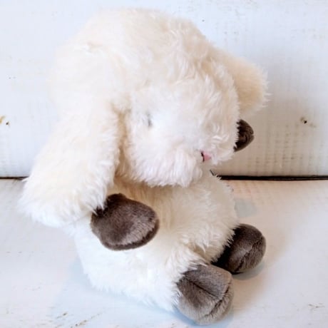 〈Bunnies By The Bay〉"Little friends" stuffed toy (White/Sheep, Yellow/Duck, Pink/Blue/Rabbit)