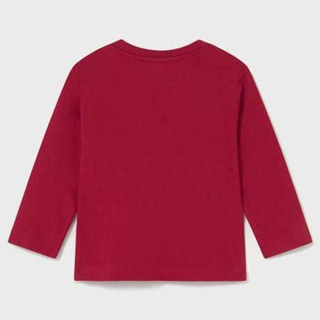 〈mayoral〉Penguin and Bear long sleeve t-shirts  (red) ※BABY