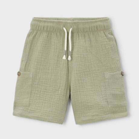 〈mayoral〉Cotton gauze shorts(green) ※KIDS
