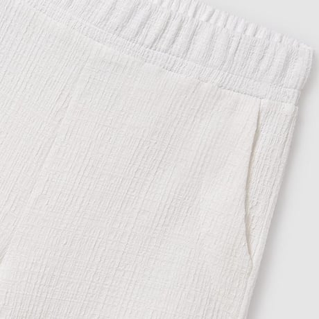 〈mayoral〉white long pants (White) ※JUNIOR