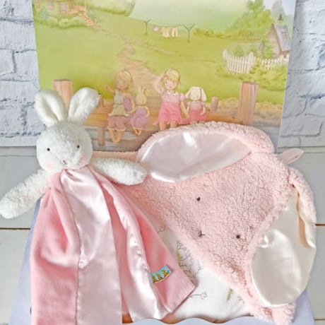 〈Bunnies By The Bay〉GIFT BOX set ＋ blanket (Pink)
