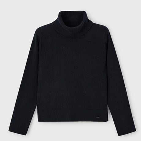 〈mayoral〉turtleneck knit (black) ※KIDS
