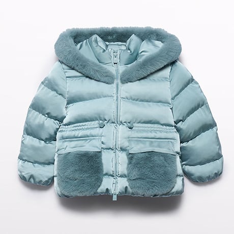 〈Abel&Lula〉short coat (blue) ※KIDS&JUNIOR