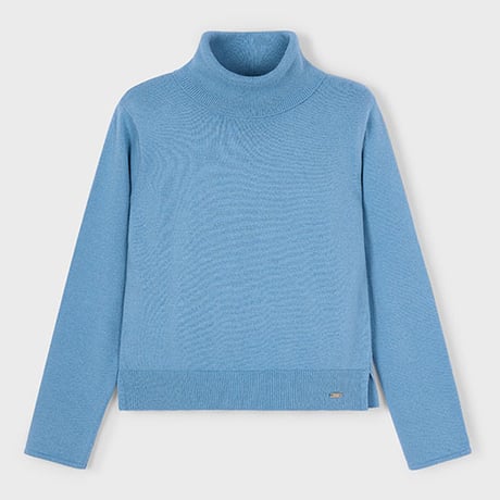 〈mayoral〉turtleneck knit (blue) ※KIDS